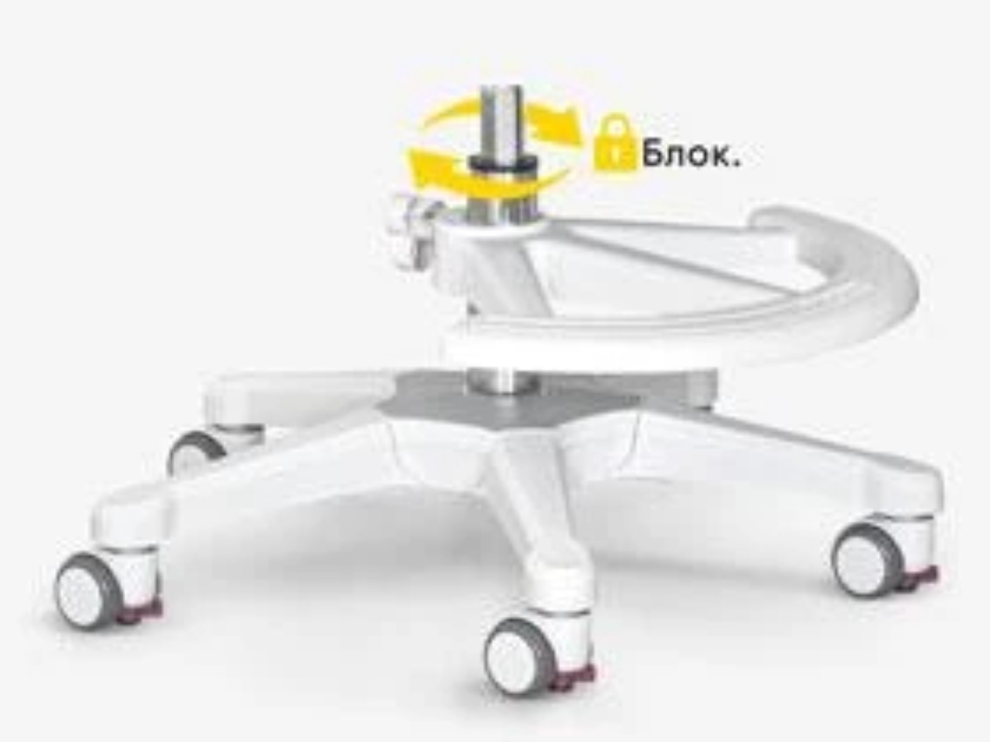 Крісло дитяче Evo-kids Mio Ergo Lite Grey (Y-507 Lite G) — фото 5